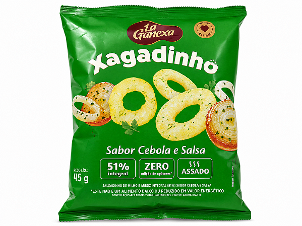 Salgadinho La Ganexa Salsa e Cebola 45 g