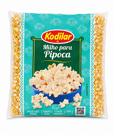 Pipoca Americana Grão Amarelo Kodilar 500 g