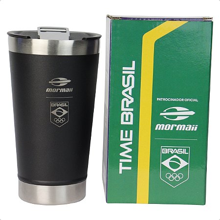 Durável Design Copo Térmico Mormaii 510ml Inox