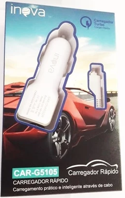 Carregador Veicular Turbo Inova Car -g5105