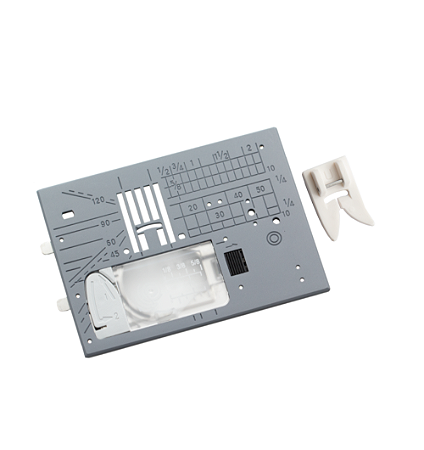 Chapa da agulha e calcador ultradeslizante – 202201005