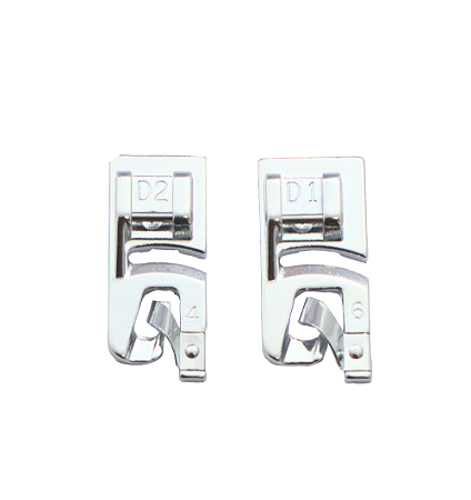 Calcador para bainha enrolada de 4 mm e de 6 mm para Máquinas de Costura Eletrônicas 7mm e Mista – 200326001