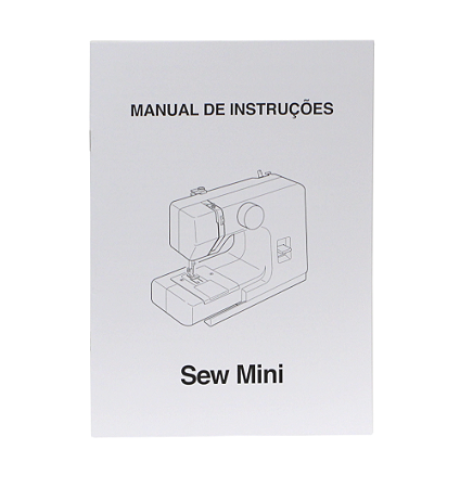 Manual de instruções para máquina mecânica modelo 525 Sew Mini – 525800217