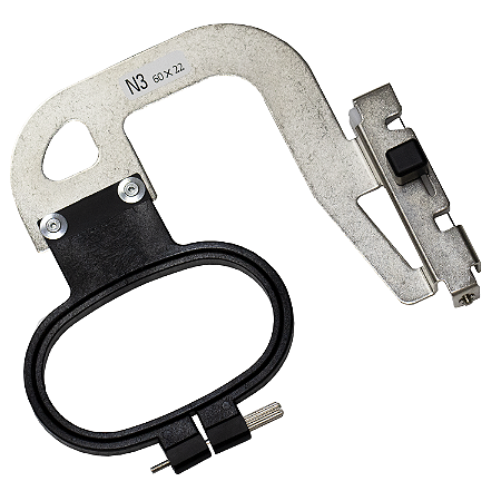 Bastidor para monograma (N3) 60×22 mm para máquina MC200E e MC230E – 856413007