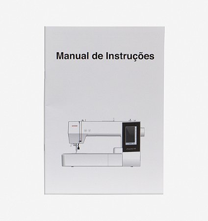 Manual de instruções para máquina de bordar MC500E – 864800055