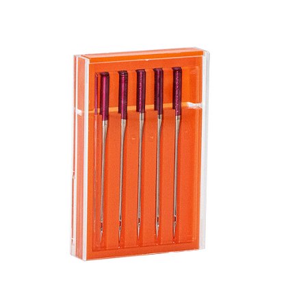 Agulha de Ponta Vermelha tamanho 14/90 para Máquina de Costura e Bordado – 990314109