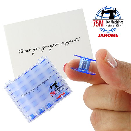 Conjunto com 25 bobinas de cor azul Edição Especial Comemorativa 75 milhões - 200277545