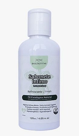 Sabonete Íntimo Refrescante Biozenthi 120ml