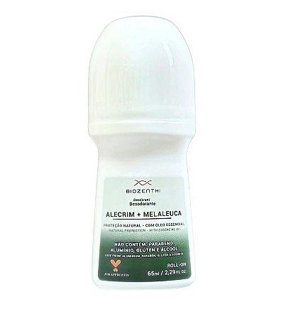 Desodorante Alecrim e Melaleuca Biozenthi 65ml