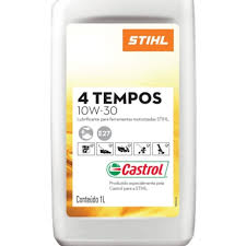 ÓLEO LUBRIFICANTE STIHL CASTROL SAE 10W30 1Litro 4T