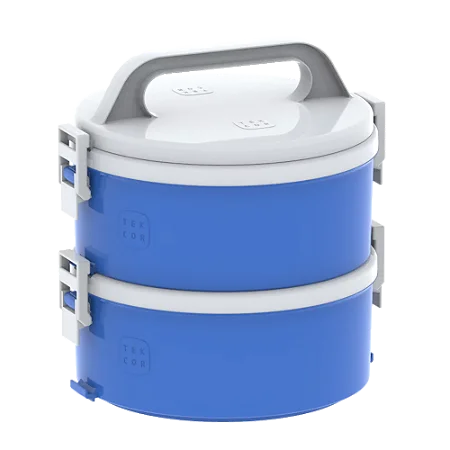 MARMITA TEKCOR 1,5L 1S 1D AZUL - 09003.1326.05