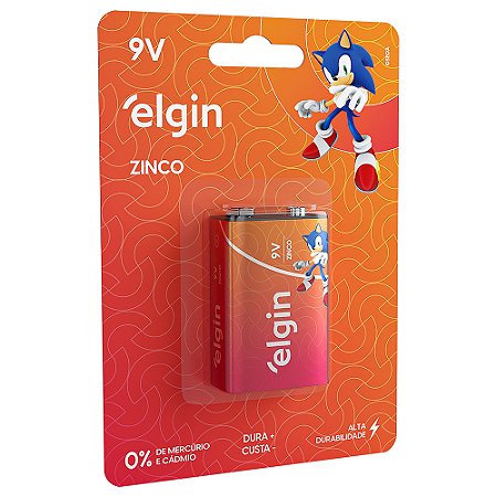 9V-PILHA DE ZINCO-CARVAO-BLISTER - 82294