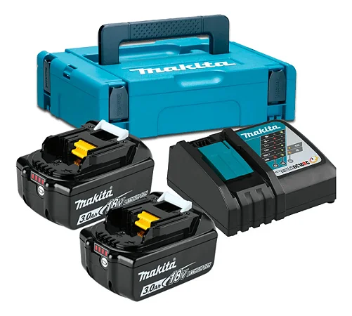 KIT CARREGADOR DC18RC-BIVOL 2BAT BL1830B - 198046-9