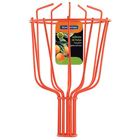 COLHEDOR DE FRUTAS MÉDIO TRAMONTINA EM AÇO SEM CABO - 77819151