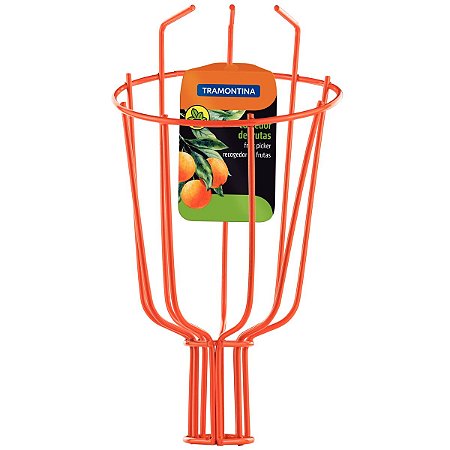 COLHEDOR DE FRUTAS PEQUENO TRAMONTINA EM AÇO SEM CABO - 77819121
