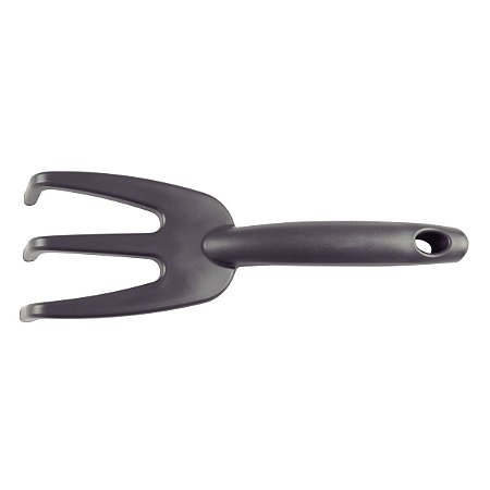 ANCINHO COM 3 DENTES PARA JARDINAGEM TRAMONTINA EM PLÁSTICO GRAFITE - 78108024