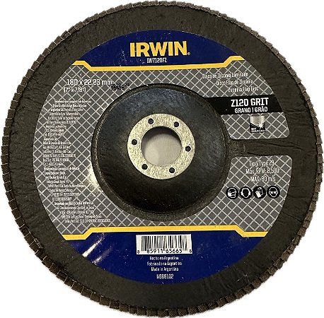 DISCO FLAP FIBRA 7"X7/8"Z120 - IW7120FZ