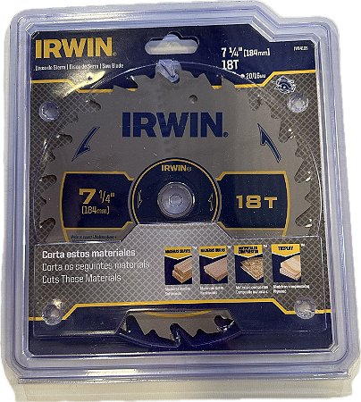 SERRA CIR-CORTES RÁPIDOS 184MMX18DX20MM - IW14106