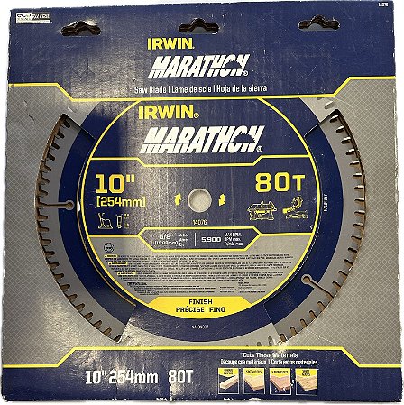 SERRA ESQUADRIA MARATHON 10" X 5/8" X 80D - 14076