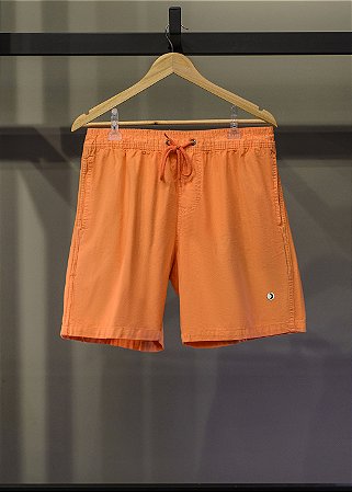 Short Linho Dusk Exclusive Laranja