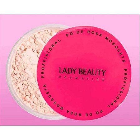 Pó rosa mosqueta- Lady beauty