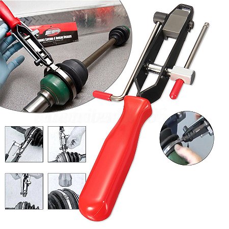 Ferramenta Profissional Chave Aperto e Corte Abraçadeira Zip Tie Termotape Cinta Lacre