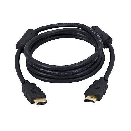 Cabo HDMI com Filtro Full HD 1080p 4K Ultra HD e 3D 1,8m Dex