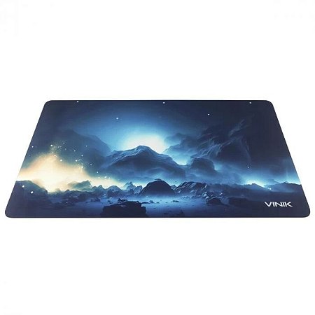Mouse Pad Gamer Extra Grande Vinik Extended Horizon 700x400mm Superfície Tecido Base Borracha Antiderrapante
