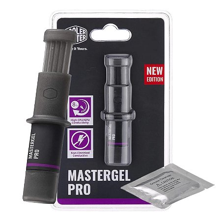 Pasta Térmica Cooler Master Mastergel Pro 4g 1.5ml 8 W/Mk