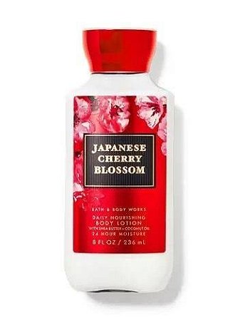 Hidratante Japanese Cherry Blossom Bath & Body Works 236 ml