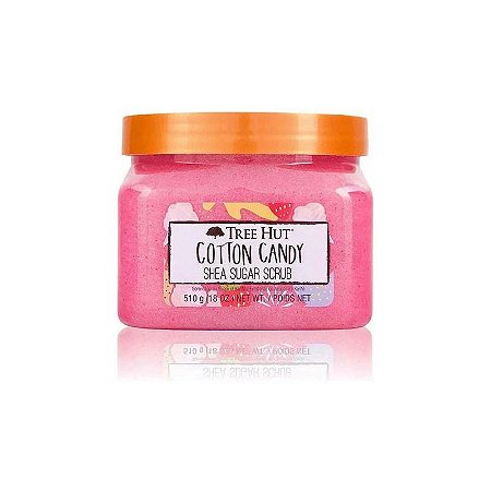 Esfoliante Corporal Cotton Candy Shea Sugar Scrub - Tree Hut 510g