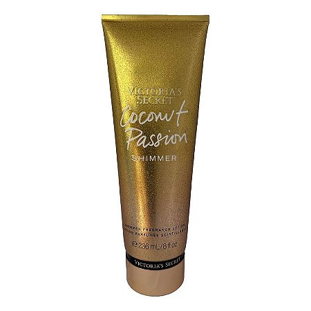 Hidratante Coconut Passion shimmer Victoria’s Secret 236ml