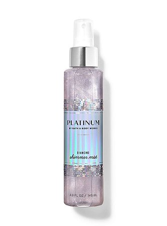 Body Splash Shimmer Mist Platinum Bath & Body Works
