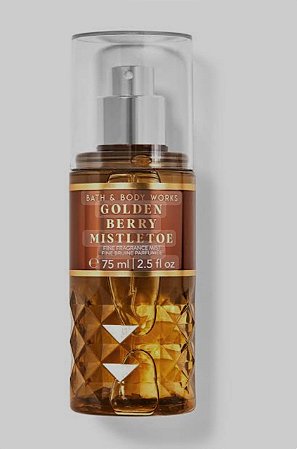 Body Splash em miniatura Golden Berry Mistletoe- Bath & Body Works