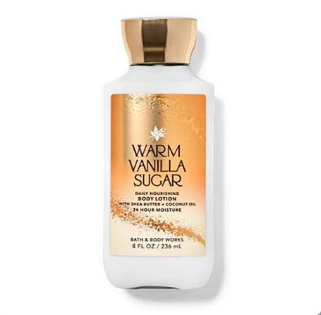 Hidratante Warm Vanilla Sugar- Bath & Body Works