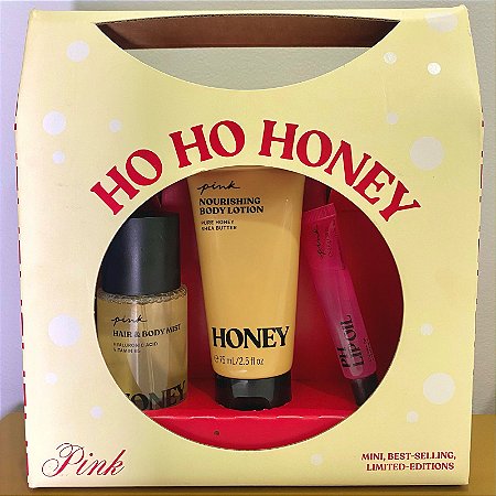Kit linha  Pink Ho Ho Honey  - Victorias Secret