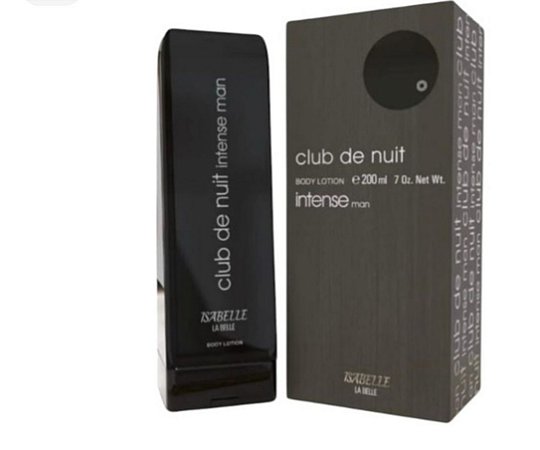 Hidratante corporal Masculino Club de Nuit - Isabelle La Belle 200 Ml