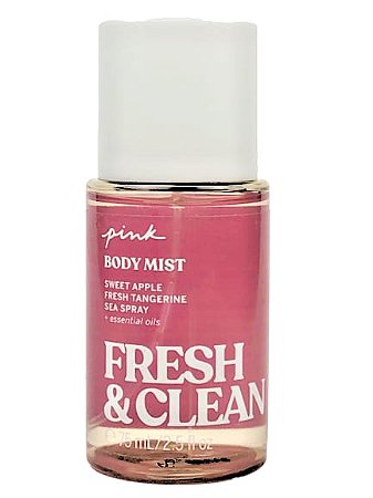 Body Splash Miniatura Fresh & Clean - Victoria's Secret 75 ml