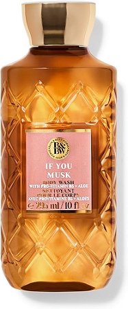 Gel de Banho If You Musk 295ml - Bath & Body Works