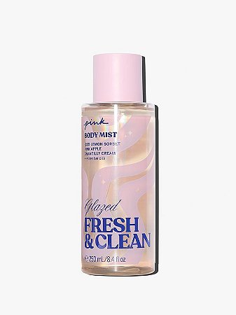 Body Splash Pink Glazed Fresh & Clean Body Mist 250ml - Victoria's Secret