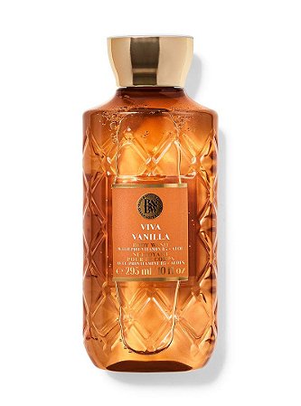Gel de Banho Viva Vanilla Body Wash 295ml - Bath & Body Works