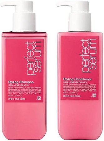 Mise en Scène - Perfect Serum Styling Shampoo 530ml e Condicionador 530ml