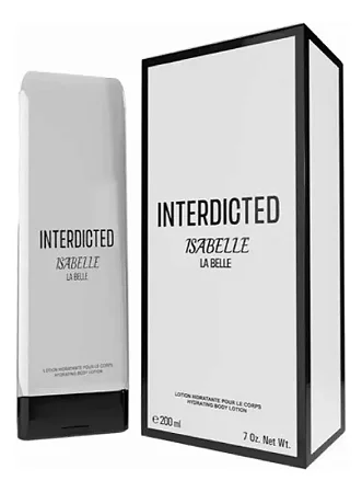Hidratante Interdicted Isabelle La Belle 200ml