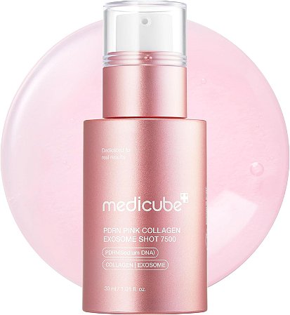 Sérum Facial Medicube PDRN Pink Collagen Exosome Shot 7500 30ml