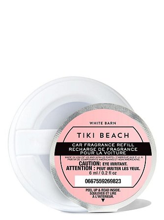 Refil Fragrância De Carro Bath & Body Works Tiki Beach