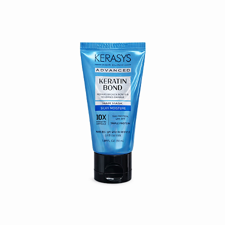 Kerasys - Advanced Keratin Bond Silky Moisture Hair Mask – Máscara de Hidratação 50ml - Miniatura