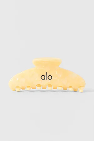 Presilha de Cabelo 90´s Claw Clip Candlelight Yellow - Alo