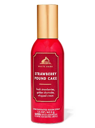 Spray Ambiente Strawberry Pound Cake 42.5g - Bath & Body Works