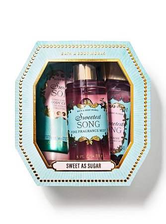 Kit Mini Sweetest Song - Bath & Body Works