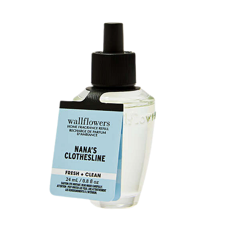 Refil de fragrância Nana's Clothesline White Barn Wallflowers - Bath & Body Works